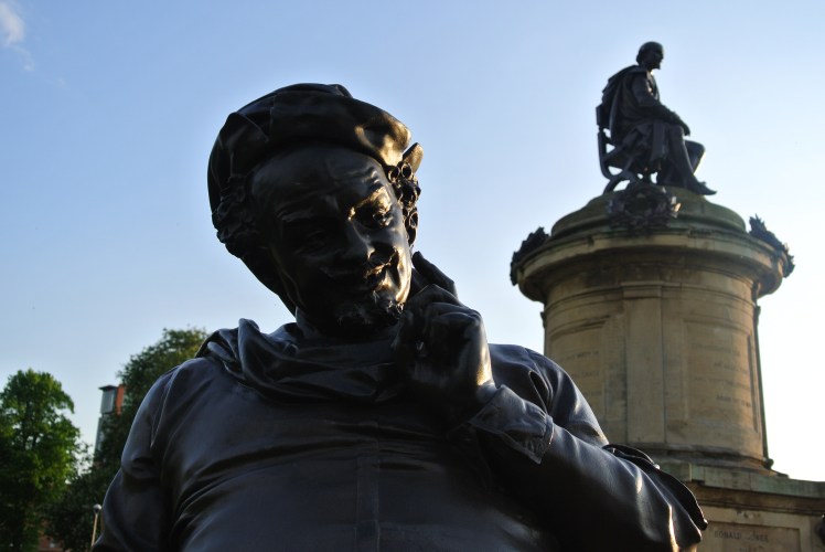 Stratford Upon Avon Statues of Shakespeare's Plays