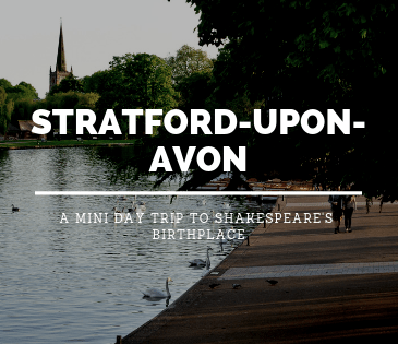 shakespeare's birthplace with study work travel blog