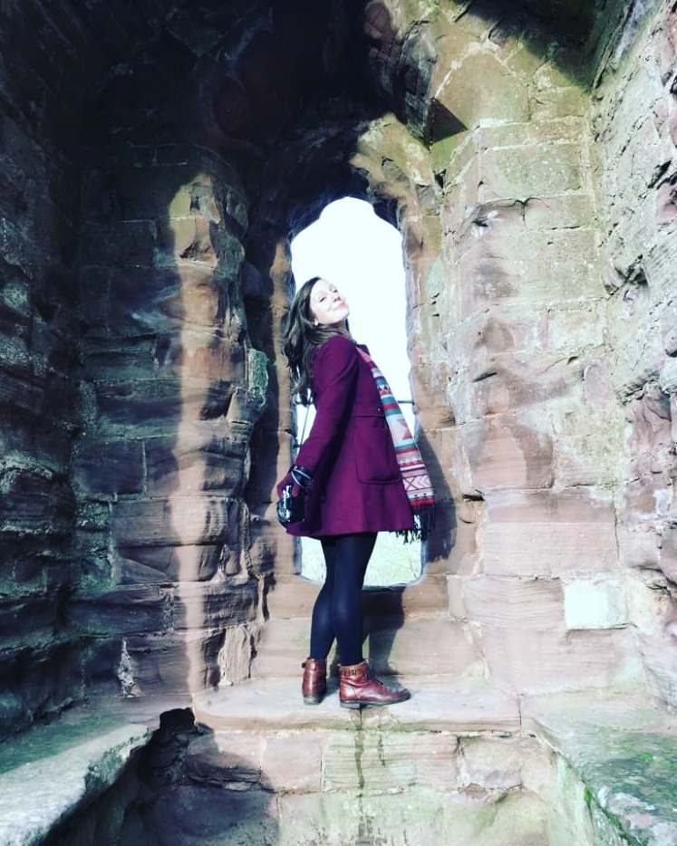 Exploring Goodrich Castle with Study Work Travel Blog