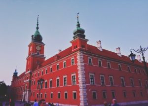 warsaw old town with study work travel blog