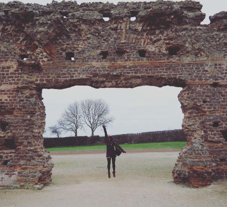 Wroxeter Roman City, Shrewsbur with Study Work Travel blog