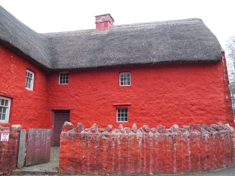 The red house, St Fagans, Wales