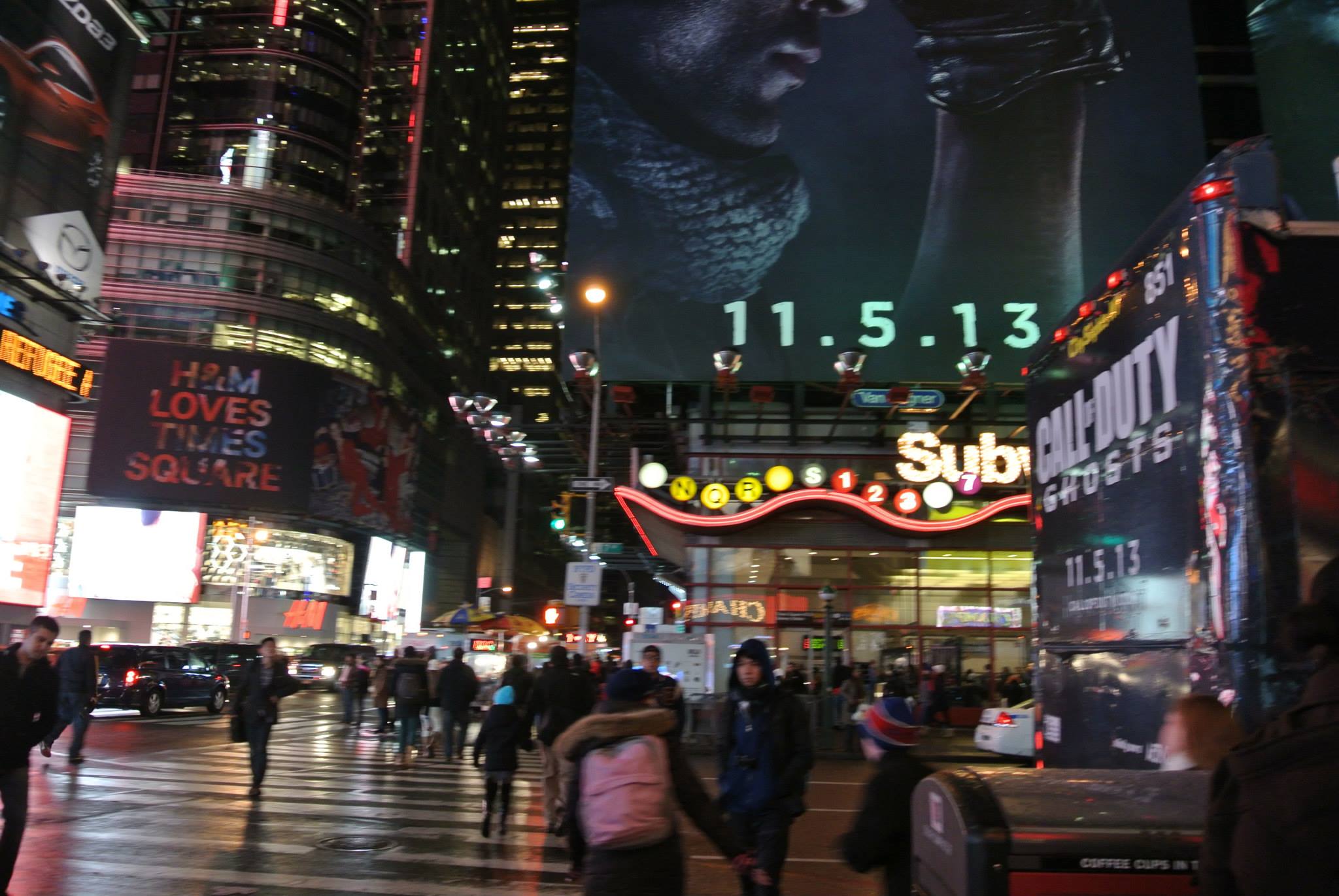 Times Square. Study Work Travel Blog.