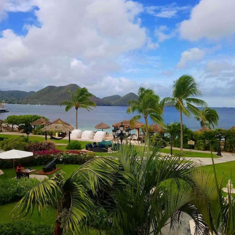 Sandals Antigua with study work travel blog