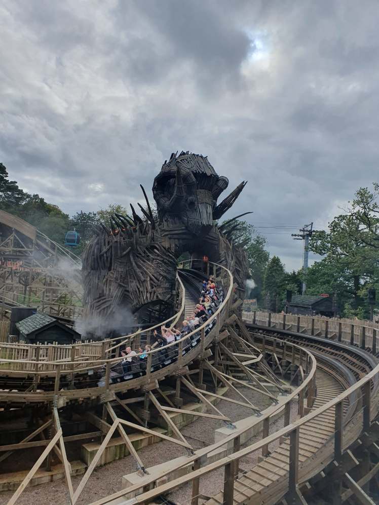 Wicker Man ride Alton Towers