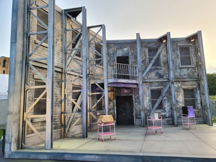 Stafford Shakespeare festival stage