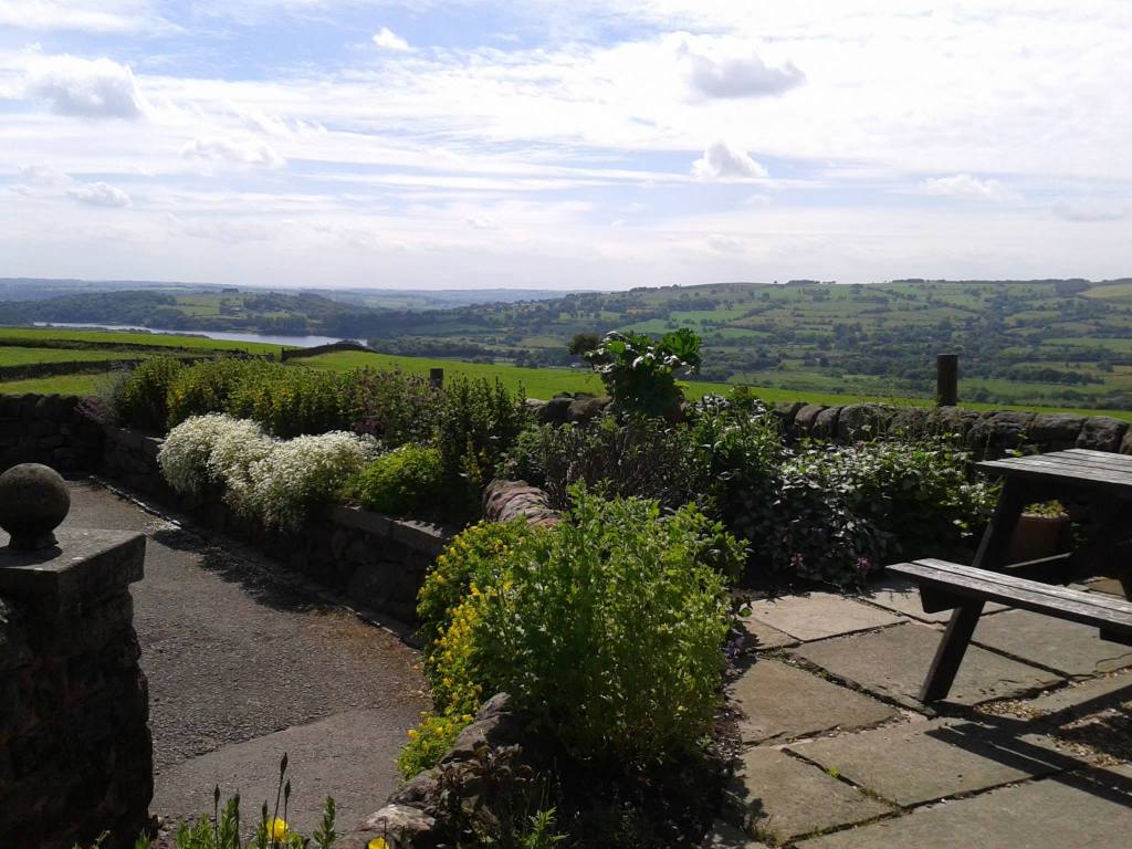 View at the Roaches Tea Room, Leek