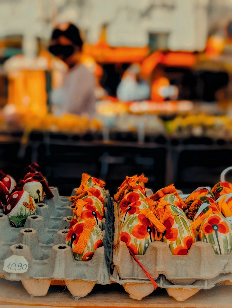 Easter eggs in Vienna Austria
