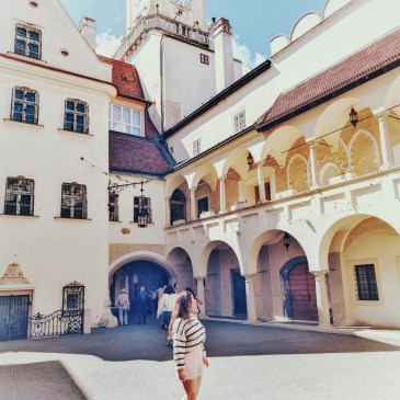 Travelling pageturner Exploring Bratislava Slovakia